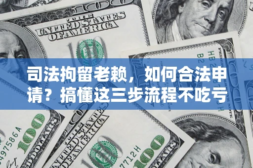 北京司法拘留老赖，如何合法申请？搞懂这三步流程不吃亏！