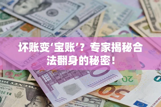 北京坏账变‘宝账’？专家揭秘合法翻身的秘密！