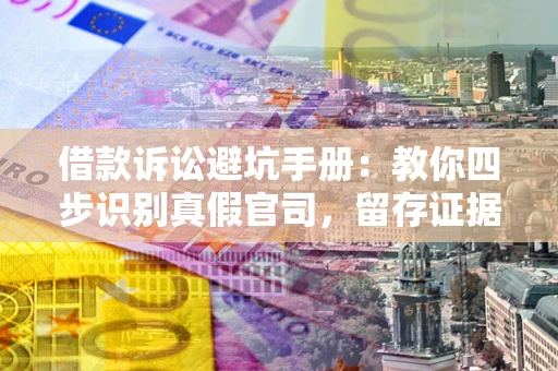 北京借款诉讼避坑手册：教你四步识别真假官司，留存证据不踩雷