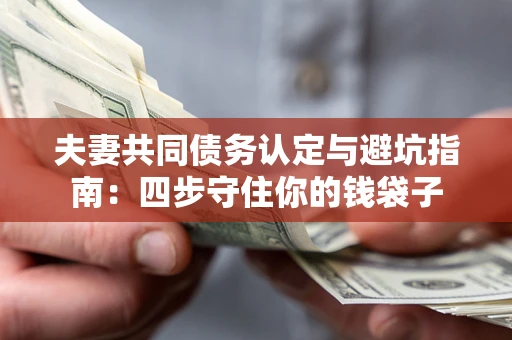 北京夫妻共同债务认定与避坑指南：四步守住你的钱袋子