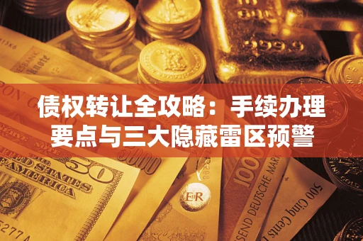 北京债权转让全攻略：手续办理要点与三大隐藏雷区预警