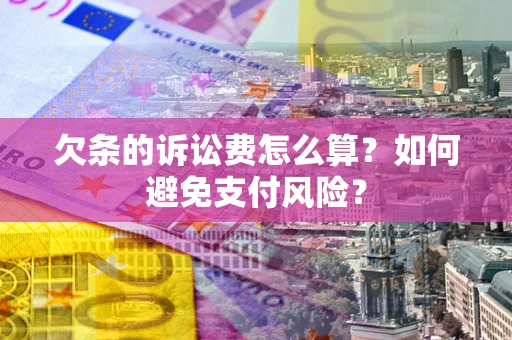 北京欠条的诉讼费怎么算？如何避免支付风险？
